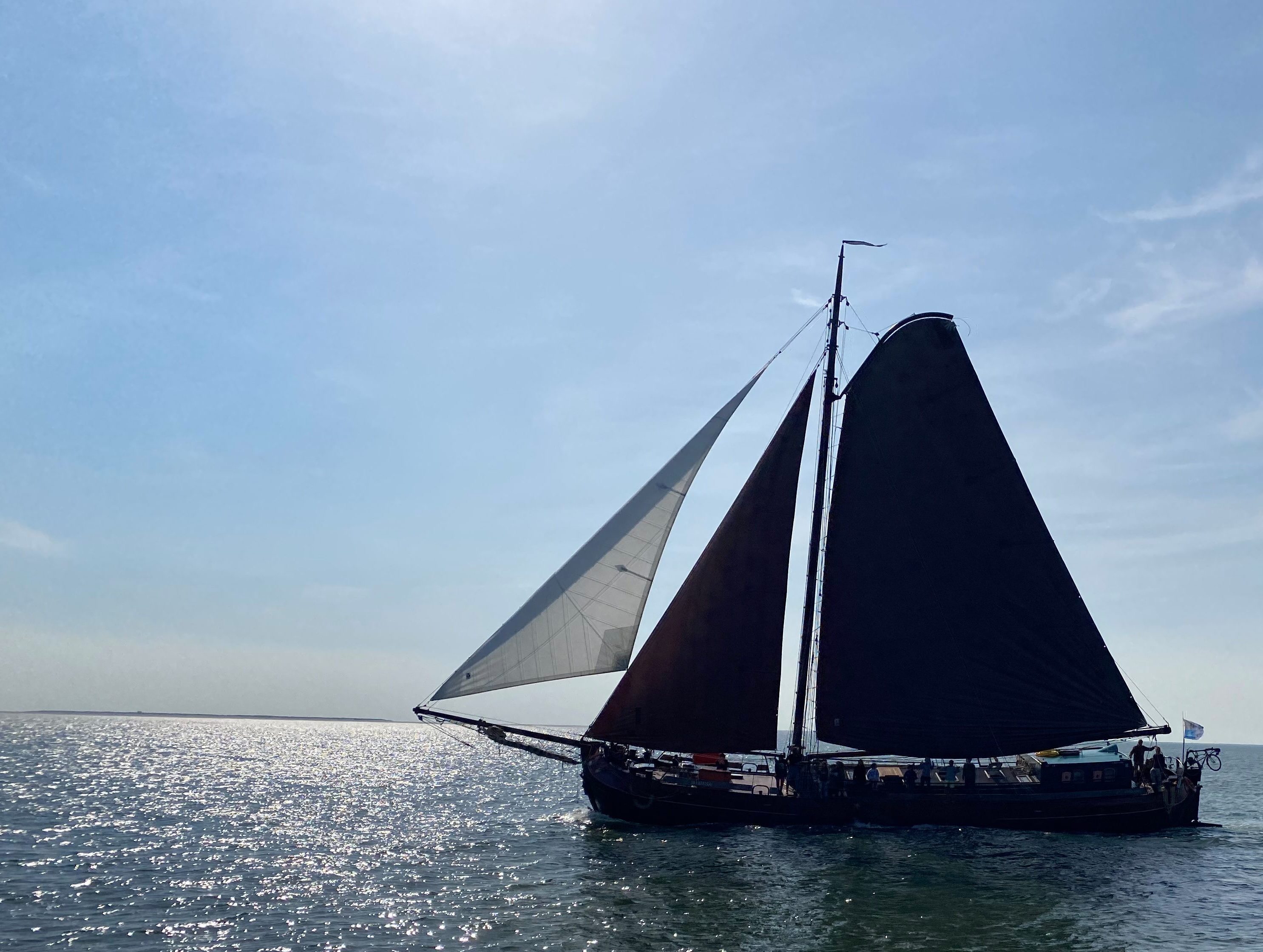 zeilen op het ijsselmeer