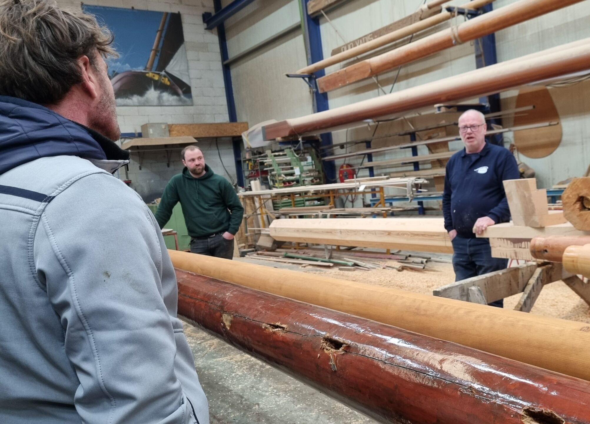 Workshop houten rondhouten