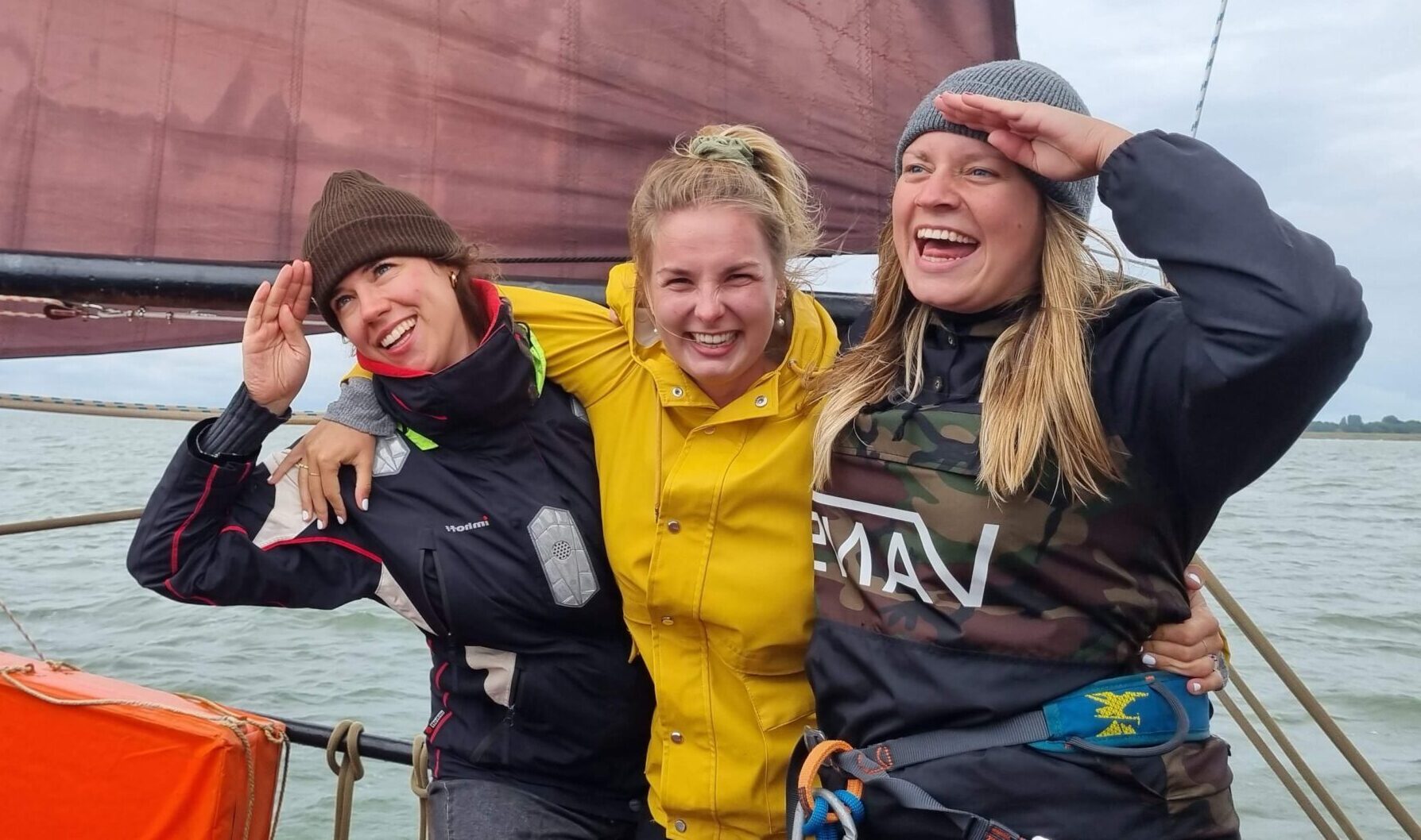 Teambuilding met je collega's op een zeilschip